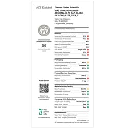Fisherbrand 9 mm Short Thread Vial Kit, Wide Opening Transparent | Buy Online | Fisher Scientific